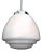 Art Deco Opaline Pendant Light, 1930s For Sale