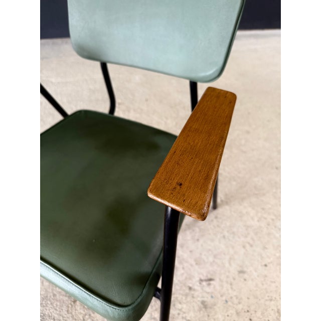 Space Age M Armchair by Pierre Guariche for Meurop, 1950s For Sale - Image 15 of 17