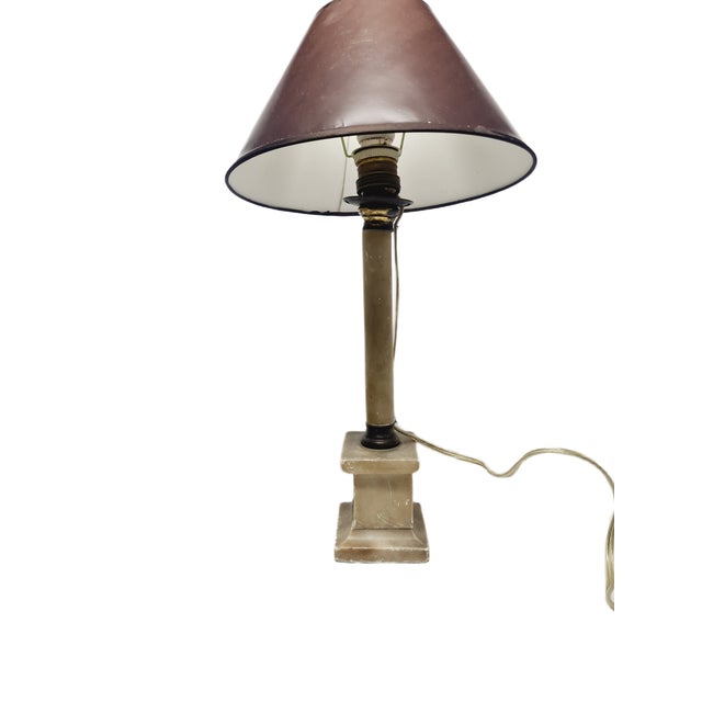Art Deco Bedside Lamp, Belgium, 1950s, in Good conditions. Designed 1950 to 1959 European Plug (up to 250V).The wiring of...
