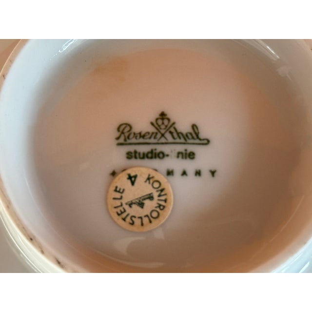 It doesn't get more 70s than this, from the well-known Rosenthal designer Wolfgang Karnagel. This piece has an attribution...