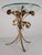 Mid-Century Modern Gilt Metal Floral Rose Side Table, 1970s For Sale - Image 14 of 18