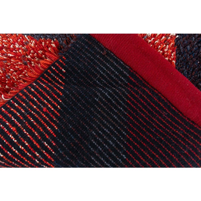 Vintage Swedish Rya Rug by Ritta Aaltonen Doris Leslie Blau Collection For Sale - Image 9 of 9