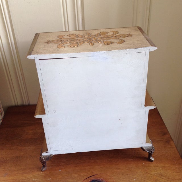 MidCentury French Provincial Jewelry Box Chairish