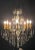 Late 20th Century Copper Designed Metal and Crystal Chandelier With Centre Cut Glass Column For Sale - Image 5 of 13