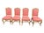 Drexel Heritage Vintage Drexel Heritage French Style Wood and Upholstered Dining Chairs- A Set of 6 For Sale - Image 4 of 12