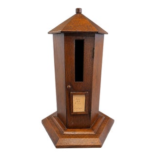 English George v Period Mahogany Post Office Box Model, Circa 1890 For Sale