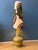 Textile Vintage Space Age West Germany Green Ceramic Floor Lamp For Sale - Image 7 of 13