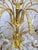 1930's Ornate Bronze Chandelier With Crystal Pendant For Sale - Image 11 of 12