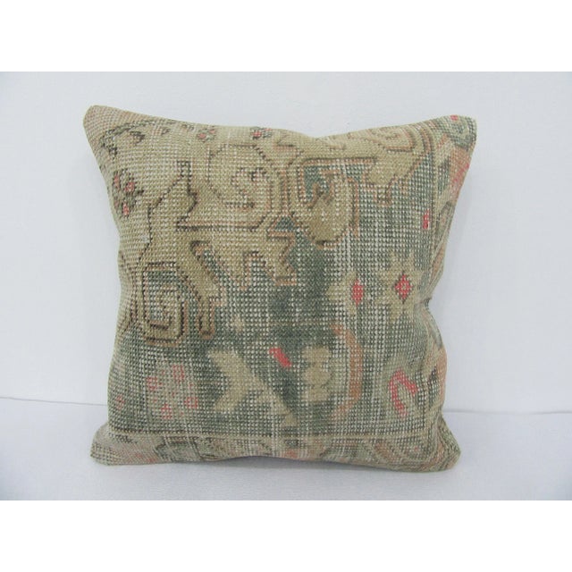 Turkish Handmade Decorative Pillow For Sale - Image 4 of 4