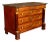 Antique French Empire Mahogany Marble Top Ormolu Commode Chest of Drawers 1810 For Sale