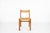 Mid-Century Modern Chairs by Charles Flandre in Elm and Woven Straw, France, 1950s, Set of 6 For Sale - Image 3 of 9