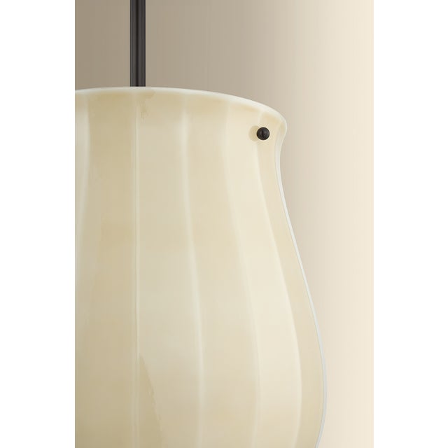 2020s Hudson Valley Lighting Nevins 14 in. 1 Light Pendant in Distressed Bronze Finish For Sale - Image 5 of 8