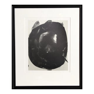 Untitled V, Robert Motherwell Lithograph on Japon With Chine Colle For Sale