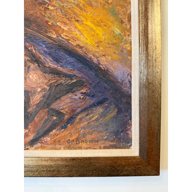 Love this well executed mid-century still life on board