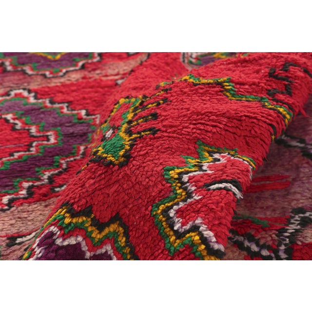 Vintage Talsint Moroccan Rug, 04'06 X 10'11 For Sale In Dallas - Image 6 of 10