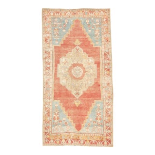 Vintage Turkish Rug 4'8'' X 8'4'' For Sale