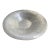 Mid 20th Century Hand Hammered Decorative Aluminum Floral Serving Platter For Sale