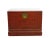 1900s Red Antique Trunk For Sale - Image 12 of 12