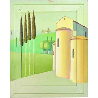 Unknown, Monday Afternoon, Oil Paint, 1990s For Sale