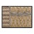 Boho Weave Block Printed Embroidered Frame For Sale