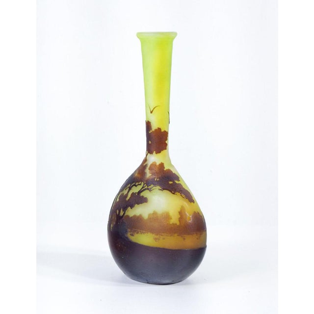 Art Nouveau Vase by Gallé, France, 1800s For Sale - Image 13 of 18