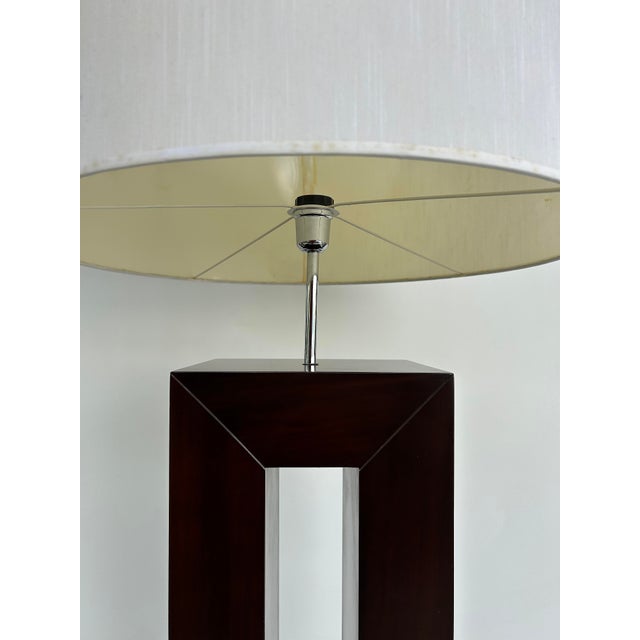 2010s Vintage Artefacto Ebonized Floor Lamp, Inline Floor Switch For Sale - Image 5 of 7