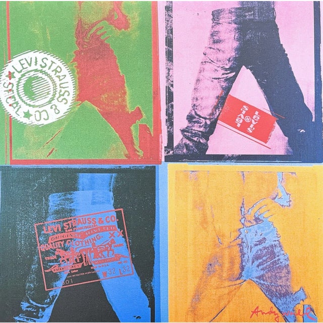 After Andy Warhol, Levis, 1980s, Print For Sale
