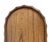 Scalloped Oval Wood Console Table For Sale - Image 11 of 12