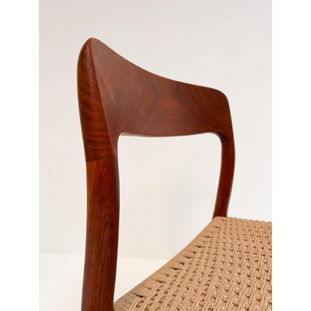 Vintage Model 75 Chairs by Niels Møller for J.L. Møllers, 1960s, Set of 4 For Sale - Image 10 of 18
