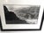 A gorgeous black and white photograph of the Grand Canyon. A fantastic vintage western landscape. Framed under glass and a...