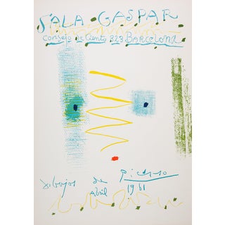 Pablo Picasso, Abstract Face, Lithograph For Sale