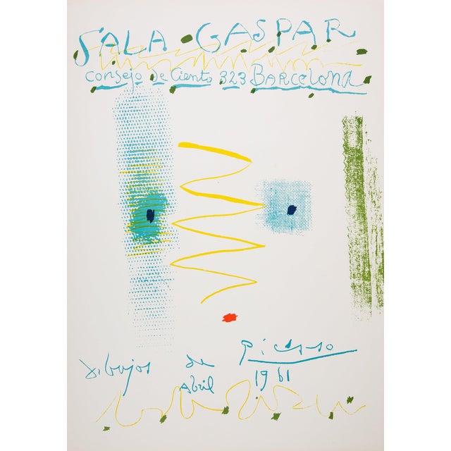 Pablo Picasso, Abstract Face, Lithograph For Sale