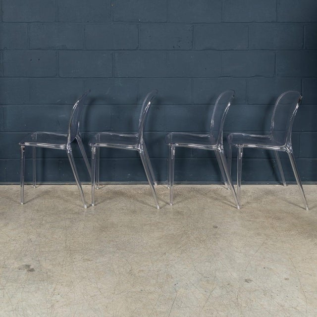 1990s 20th Century Italian La Marie Chairs by Philippe Starck for Kartell, 1999, Set of 4 For Sale - Image 5 of 18