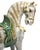1950s Mid Century Chinese Ceramic War Horse For Sale - Image 5 of 9