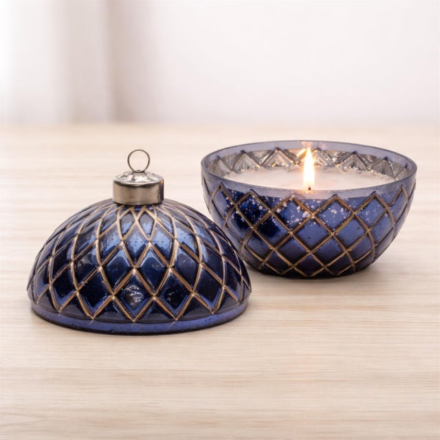 Modern LED Candle Ornament 5.75"D For Sale - Image 3 of 4