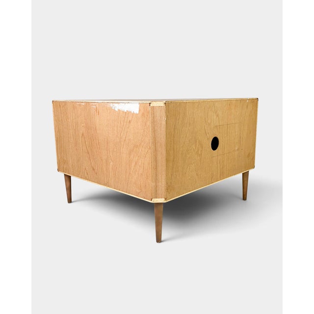 Mid-Century Modern Corner Chest of Drawers in Teak by Dyrlund, Denmark, 1960s For Sale - Image 3 of 5