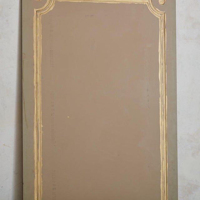 An exquisite piece from the 1920s, this French rose gold mirror was salvaged from a quaint, dimly lit brasserie in the...