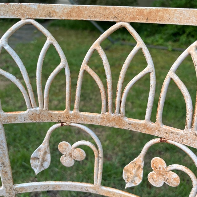 Russell Woodard Style Mid-Century Classic Parisian Patio Set, 5 Pieces For Sale - Image 12 of 12