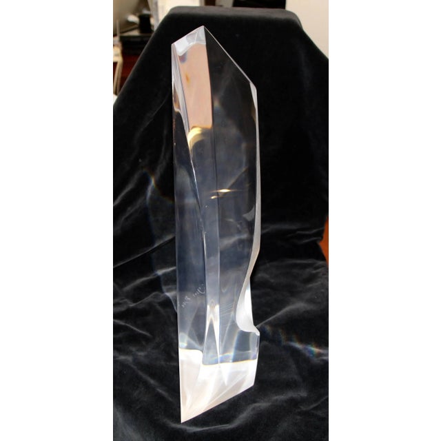 Contemporary Bijan Bahar Lucite Sculpture 1/1 For Sale - Image 3 of 7