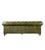 Wood Matthew Izzo Home the Churchill Great Britain, Green Chesterfield Sofa 87” For Sale - Image 7 of 7