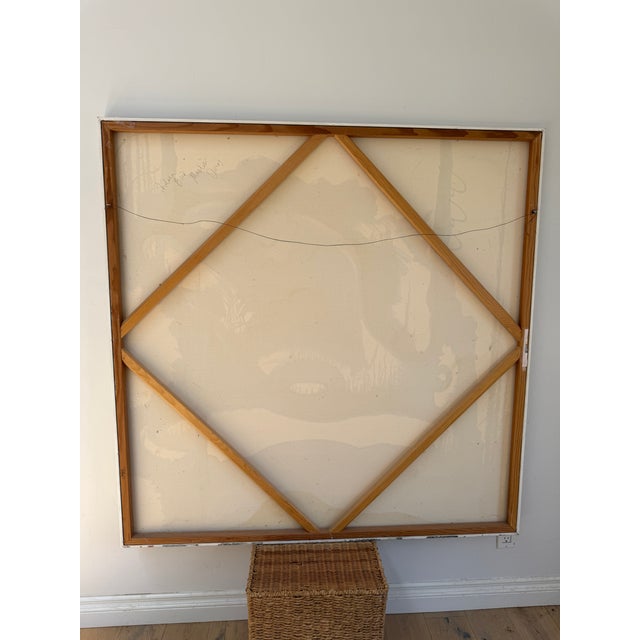 Contemporary Chelsea Brie Maslow Owens (American, Contemporary), Large Abstract Expressionist Oil on Canvas For Sale - Image 3 of 4