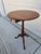 Round Mahogany Side Table With Drawer For Sale - Image 6 of 11