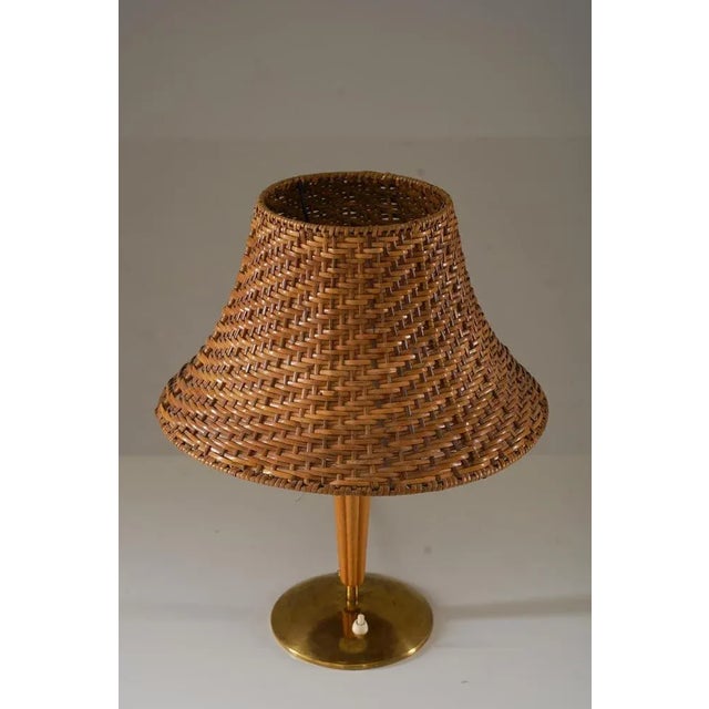 Mid-Century Scandinavian Table Lamp, 1940s For Sale - Image 3 of 7
