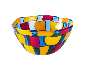 Murano Glass Redentore Bowl by Angelo Ballarin