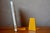 with their minimalist design and striking color, these vintage 1960s bookends are sure to make a statement on your...