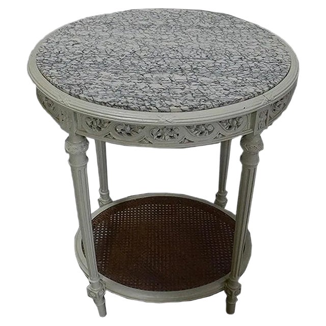 Wooden Side Table, 1920s For Sale