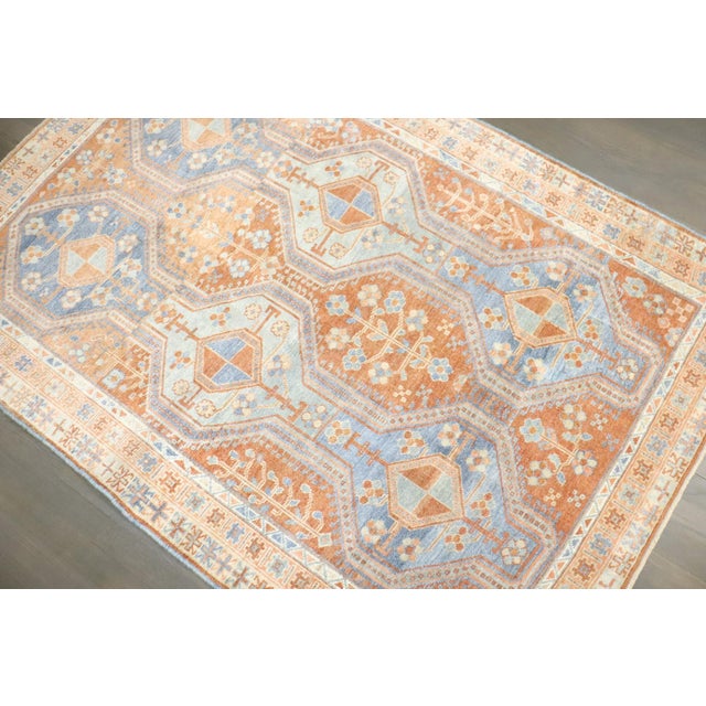 Early 20th Century Tribal Persian Shiraz Small Rug - 3'11" x 5'8" For Sale - Image 11 of 11