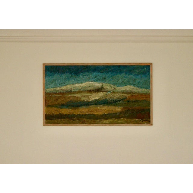 Sten Jernberg, Mountain Motif, 1960s, Oil on Canvas, Framed For Sale - Image 5 of 18