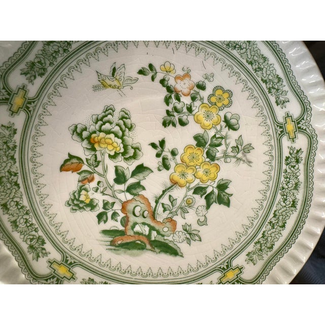 Chinoiserie Tea Cups & Saucers, S/6 For Sale - Image 4 of 7