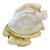 Vintage 1960s Carved Mother-of-Pearl Nacre Fish Dishes, Set of 6 — Coastal Hollywood Regency For Sale